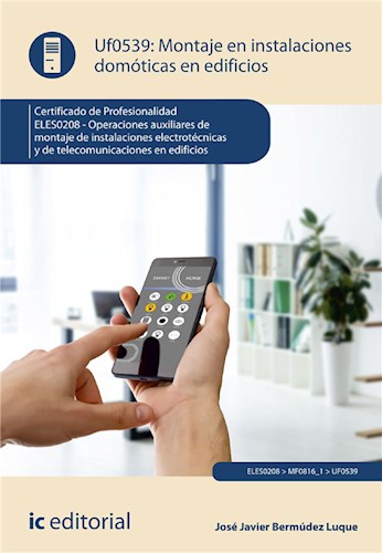 E-book Montaje En Instalaciones Domóticas En Edificios. Eles0208