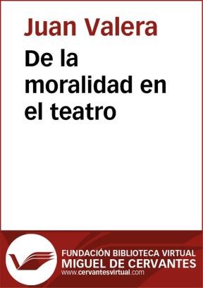  De La Moralidad En El Teatro