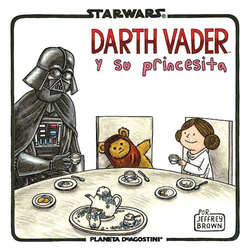 Papel DARTH VADER Y SU PRINCESITA