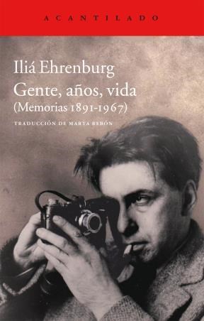 Papel GENTES, AÑOS, VIDA (MEMORIAS 1891-1967)