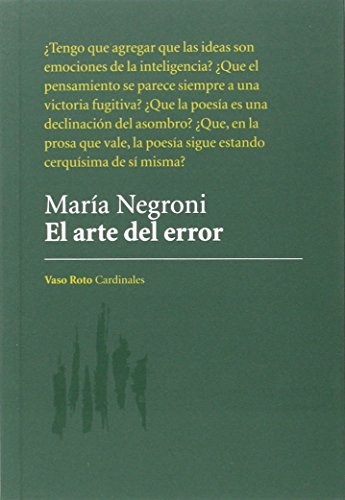 Papel EL ARTE DEL ERROR