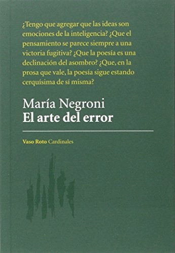  Arte Del Error  El