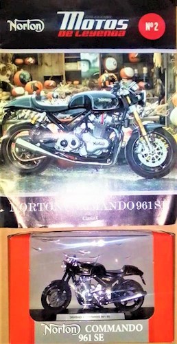 Papel MOTOS DE LEYENDA NORTON COMMANDO 961 SE N° 2