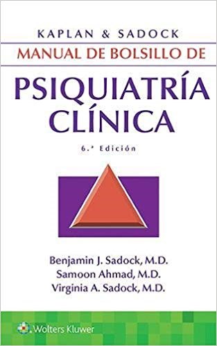 Papel Kaplan & Sadock Manual De Bolsillo De Psiquiatria Clinica 6