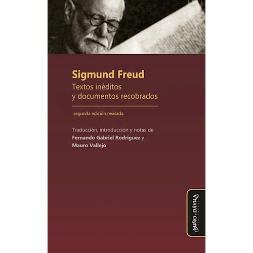 Papel SIGMUND FREUD TEXTOS INEDITOS Y DOCUMENTOS RECOBRADOS