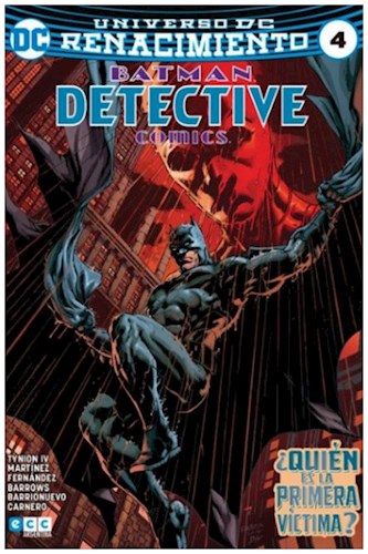 Papel UNIVERSO RENACIMIENTO 4 BATMAN DETECTIVE QUIEN ES LA PRIMERA VICTIMA