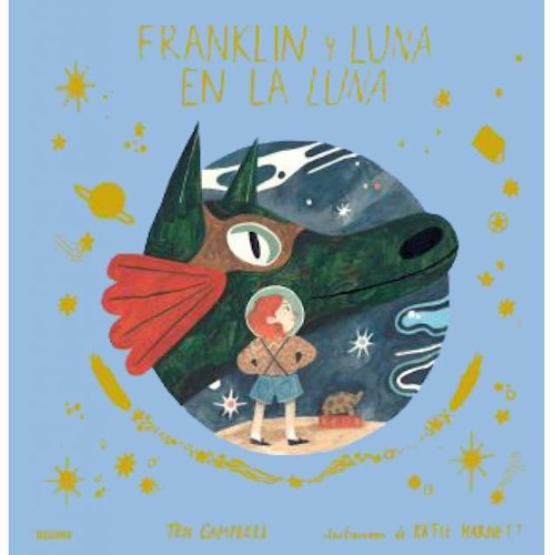 Papel FRANKLIN Y LUNA EN LA LUNA
