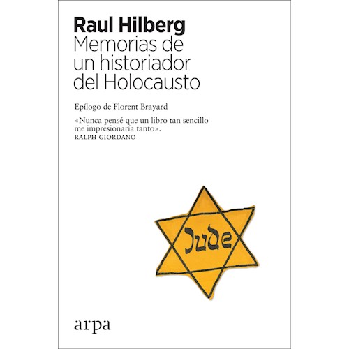 Papel MEMORIAS DE UN HISTORIADOR DEL HOLOCAUSTO