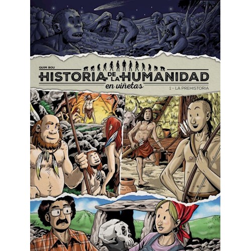 Papel HISTORIA DE LA HUMANIDAD EN VIÑETAS VOL1 LA PREHISTORIA