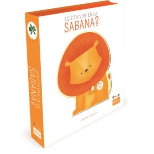 Papel ¿QUIÉN VIVE EN LA SABANA? (LIBRO CON SONIDO)