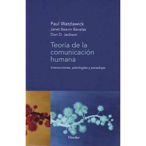 Papel TEORIA DE LA COMUNICACION HUMANA