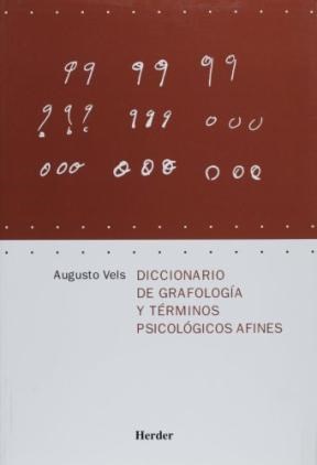 Papel DICCIONARIO DE GRAFOLOGIA Y TERMINOS PSICOLOGICOS AFINES (R)