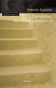 Papel COMUNIDAD, INMUNIDAD Y BIOPOLITICA