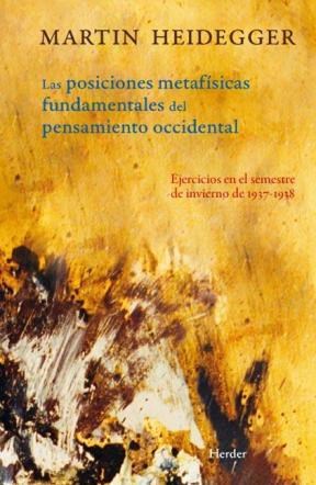 Papel POSICIONES METAFISICAS FUNDAMENTALES DEL PENSAMIENTO OCCIDENTAL