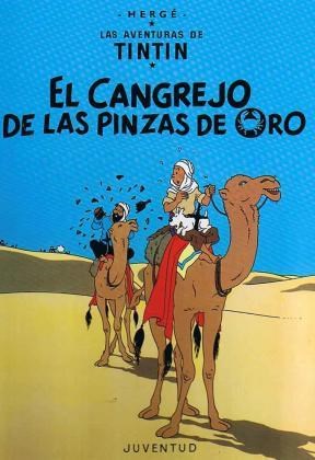 Papel LAS AVENTURAS DE TINTIN. EL CANGREJO DE LAS PINZAS DE ORO
