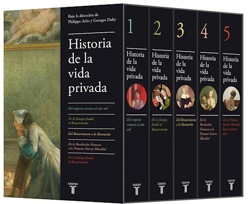 Papel ESTUCHE HISTORIA DE LA VIDA PRIVADA