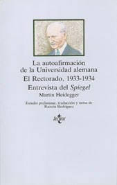 Papel LA AUTOAFIRMACION DE LA UNIVERSIDAD ALEMANA