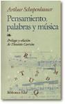 Papel PENSAMIENTO, PALABRAS Y MUSICA