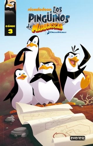 Papel LOS PINGUINOS DE MADAGASCAR COMIC 3