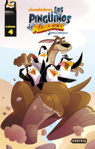 Papel LOS PINGUINOS DE MADAGASCAR COMIC 4