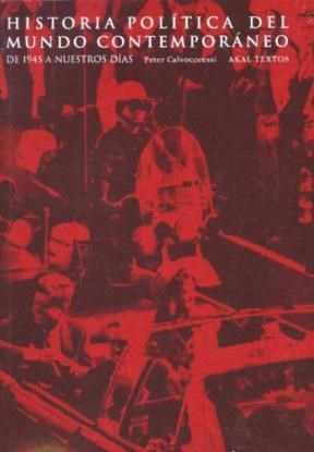 Papel HISTORIA POLITICA DEL MUNDO CONTEMPORANEO DE 1945 A NUESTROS DIAS