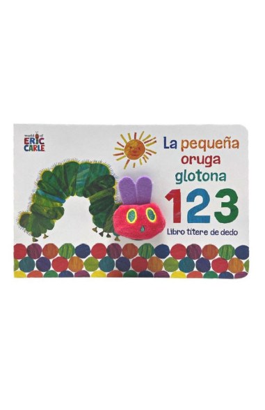 Papel PEQUEÑA ORUGA GLOTONA 1 2 3. LIBRO TITER