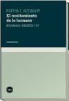 Papel EL OCULTAMIENTO DE LO HUMANO