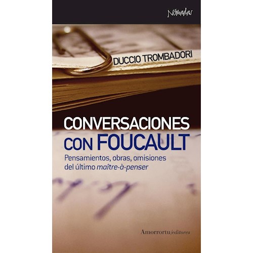 Papel CONVERSACIONES CON FOUCAULT
