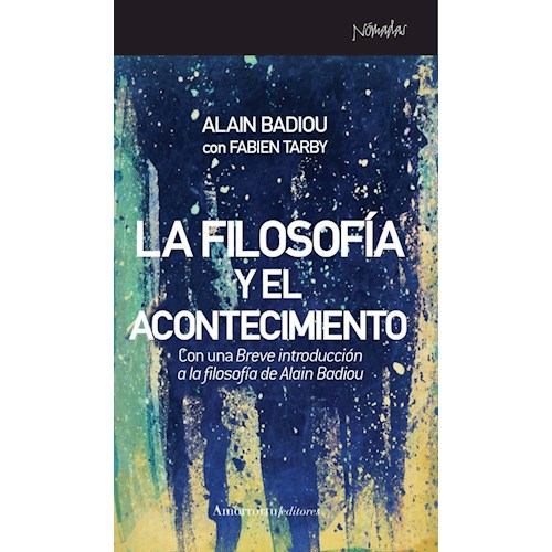 Papel LA FILOSOFÍA Y EL ACONTECIMIENTO