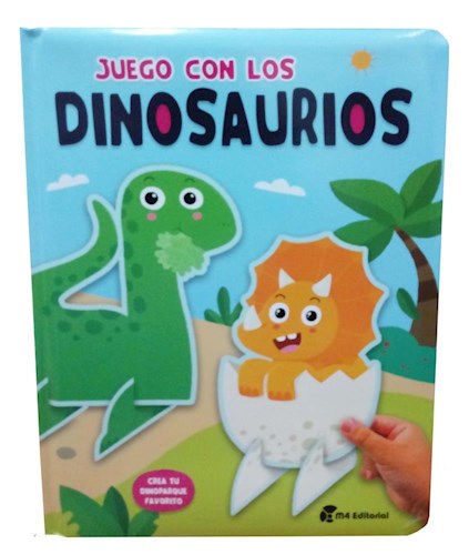 Papel JUEGO CON LOS DINOSAURIOS CREA TU DINOPARQUE FAVORITO