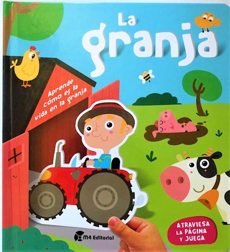 Papel LA GRANJA ATRAVIESA LA PAGINA Y JUEGA