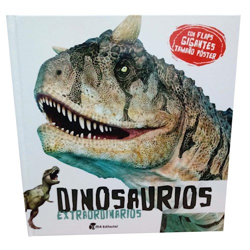 Papel DINOSAURIOS EXTRAORDINARIOS CON FLAPS GIGANTES TAMAÑO POSTER