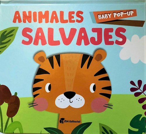 Papel BABY POP-UP ANIMALES SALVAJES