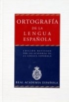 Papel ORTOGRAFIA DE LA LENGUA ESPAÑOLA