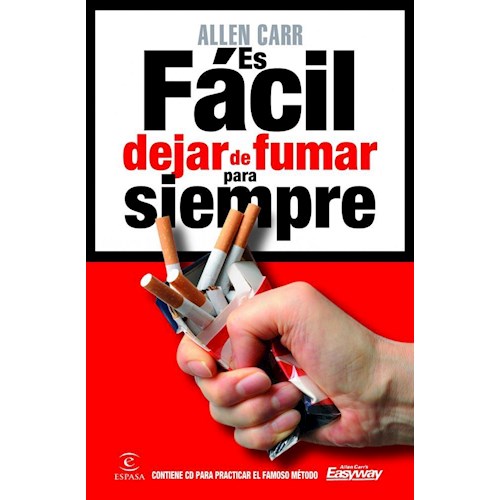 Papel ES FACIL DEJAR DE FUMAR PARA SIEMPRE (CON CD)