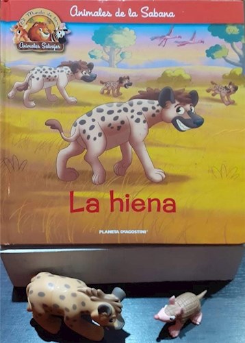  LA HIENA COLECCION ANIMALES DE LA SABANA   ANIMALITOS DE REGALO