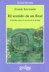 Papel EL SENTIDO DE UN FINAL