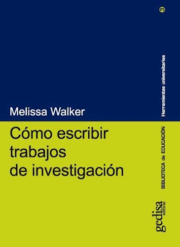  Como Escribir Trabajos De Investigacion