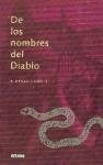  De Los Nombres Del Diablo