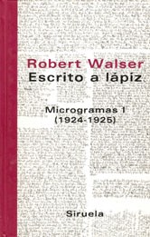 Papel ESCRITO A LAPIZ- MICROGRAMAS 1 (1924-1925)