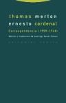 Papel THOMAS MERTON ERNESTO CARDENAL CORRESPONDENCIA (1959-1968)