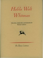 Papel HABLA WALT WHITMAN
