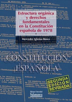 E-book Estructura Org·Nica Y Derechos Fundamentales En La Constituciûn Espaòola De 1978