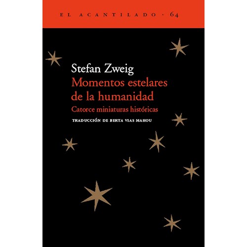 Papel MOMENTOS ESTELARES DE LA HUMANIDAD