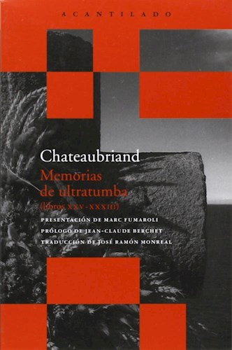  Memorias De Ultratumba (B ) - Pack