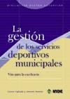  Gestion De Los Servicios Deportivos Municipales  L