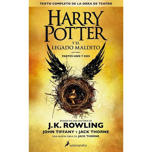 Papel HARRY POTTER Y EL LEGADO MALDITO PARTES UNO Y DOS (TD)