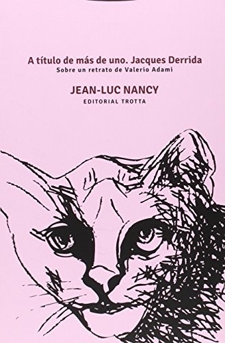 Papel A TITULO DE MAS DE UNO. JACQUES DERRIDA