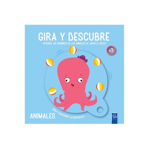 Papel GIRA Y DESCUBRE: ANIMALES