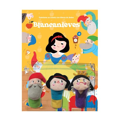 Papel CUÉNTAME UN CUENTO CON TÍTERES DE DEDO: BLANCANIEVES
